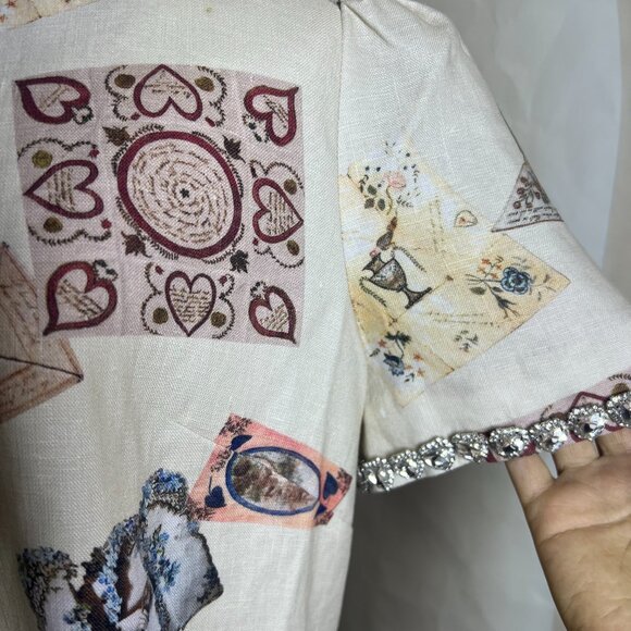 Zimmermann Hypnotic Jewelled Shift Dress - Picture 8 of 13